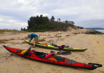 Landed on Sandy Hook Landed on Sandy Hook