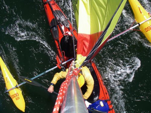 Sailing my kayak IMGP0224