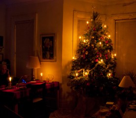 Christmas Tree Candlelit 3