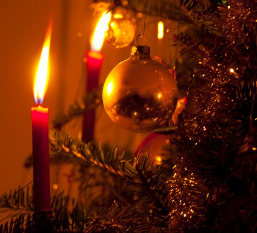Christmas Tree Candlelit 5