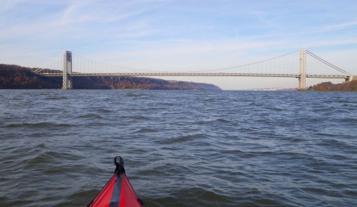 Toward the George Washington Bridge