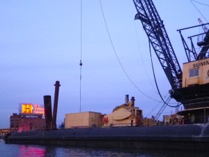 The History Channel sign