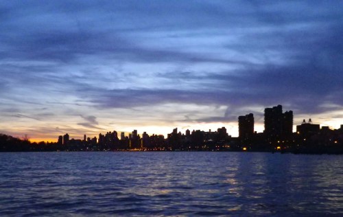 Last light over Manhattan