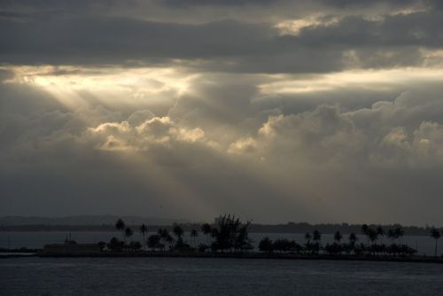 At the Castillo San Felipe del Morro, approaching night 1