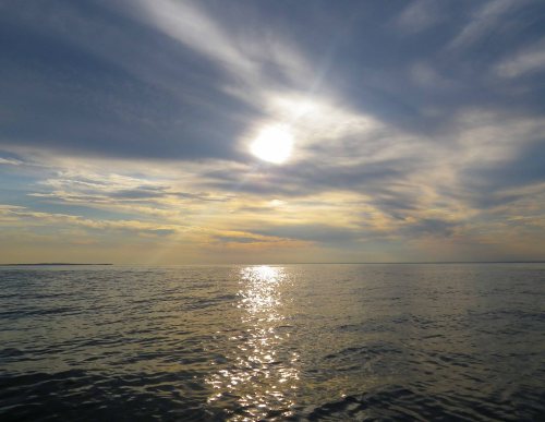 Eaton's Neck in the distance