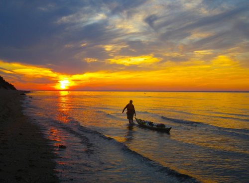 Landed on the evening of the penultimate day of our 2012 Long Island kayak circumnavigation IMGP6636 cropped small