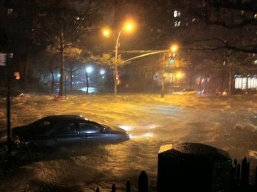 Hurricane Sandy, Manhattan (photo by Hurricane Sandy)
