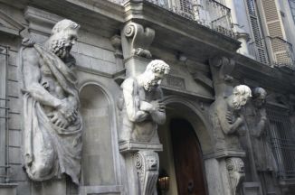 Atlants (Casa degli Omenoni, Milan; photo by Giovanni Dall'Orto)