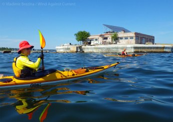 Alex and Jean off Columbia Island IMGP6776 cropped small