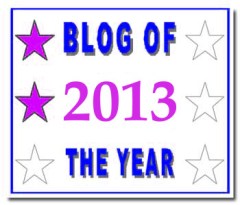 Blog of the Year 2013 Award
