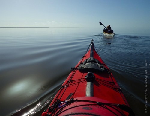 Paddling to distant capes