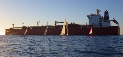 Tanker passes
