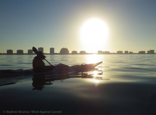 Highrises at sunrise