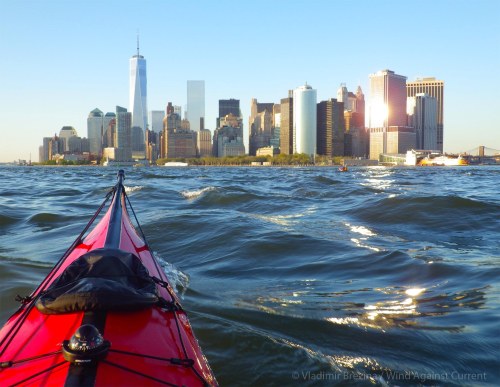 Tide rip off Governors Island, New York Harbor Tide rip off Governors Island, New York Harbor