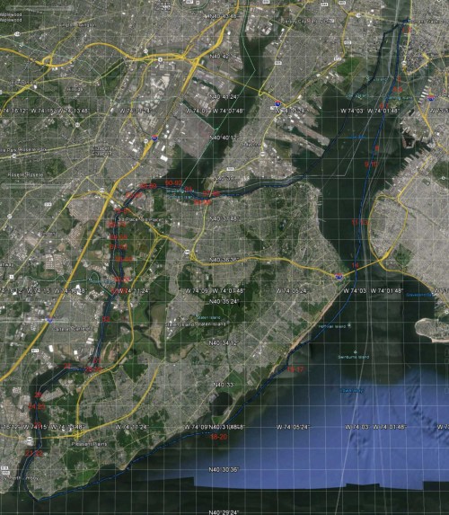 Staten Island circumnavigation 2014