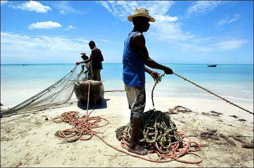 Haitian fishermen (photo Ruth Fremson/The New York Times)