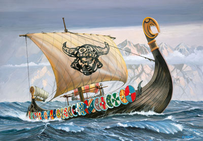 Viking longship (image from Models2U.co.uk) Viking longship