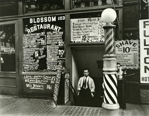 blossom_restaurant_103_bowery_by_berenice_abbott_in_1935