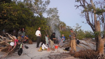 panther-key-friends-and-campfire